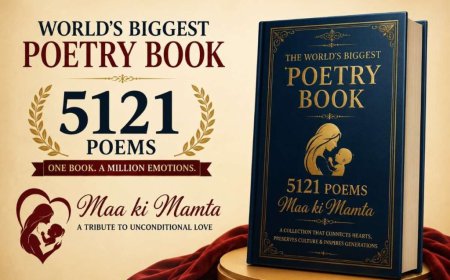 World’s Biggest Poetry Book: Dr. Andani’s 5121 Poems Celebrate Maa Ki Mamta