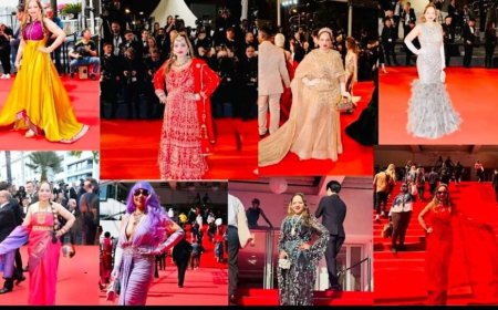 Indian British Singer and Actress Rachanaa Jain reigns at Cannes Film Festival 2026 by walking red carpet 8 times