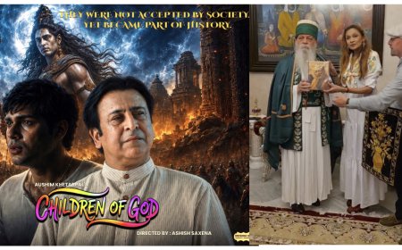 Aushim Khetarpal Takes India's Message of Peace Global Ahead of Theatrical Release of Children of God