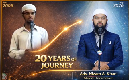Adv. Nizam A. Khan: Two Decades of Da’wah, Education, Law and Social Leadership (2006–2026)