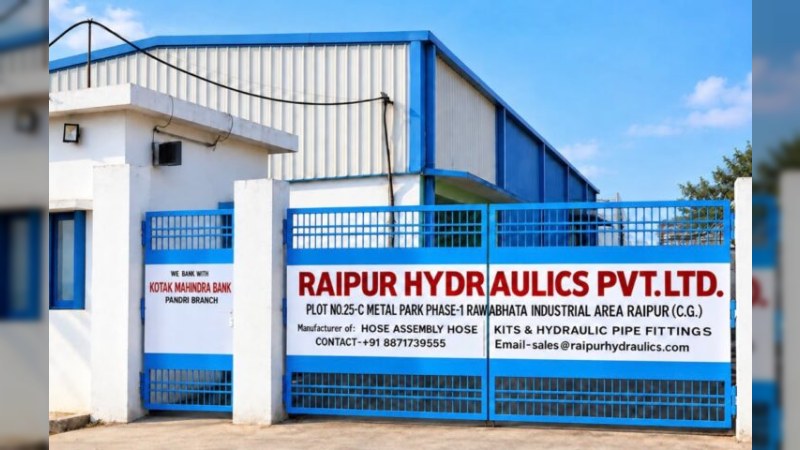 Raipur Hydraulics Brings Branded Hoses, In-House Fittings and Custom Assemblies Under One Roof for Indian Industry